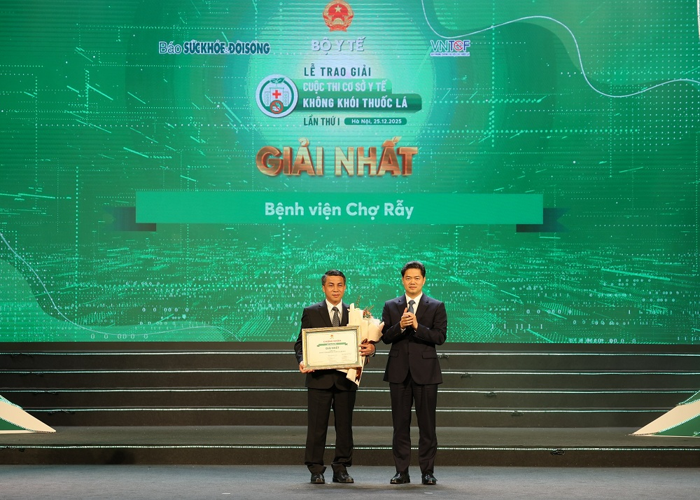 Trao giải cuộc thi “Cơ sở không khói thuốc lá” lần thứ I